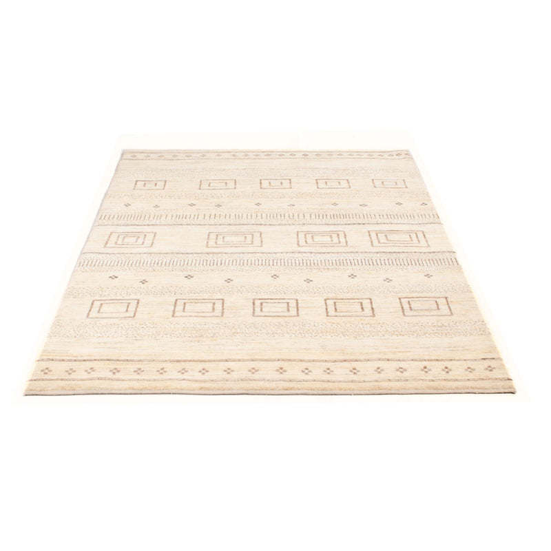 Gabbeh-tæppe - Persisk - 175 x 120 cm - lys beige