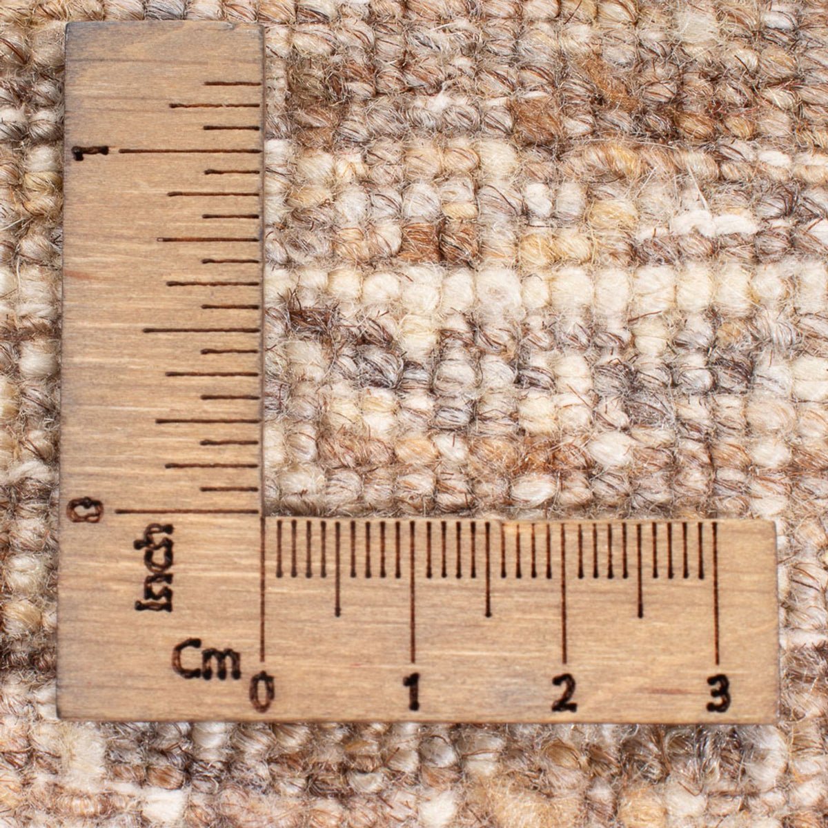 Gabbeh-tæppe - Persisk - 170 x 121 cm - mørk beige