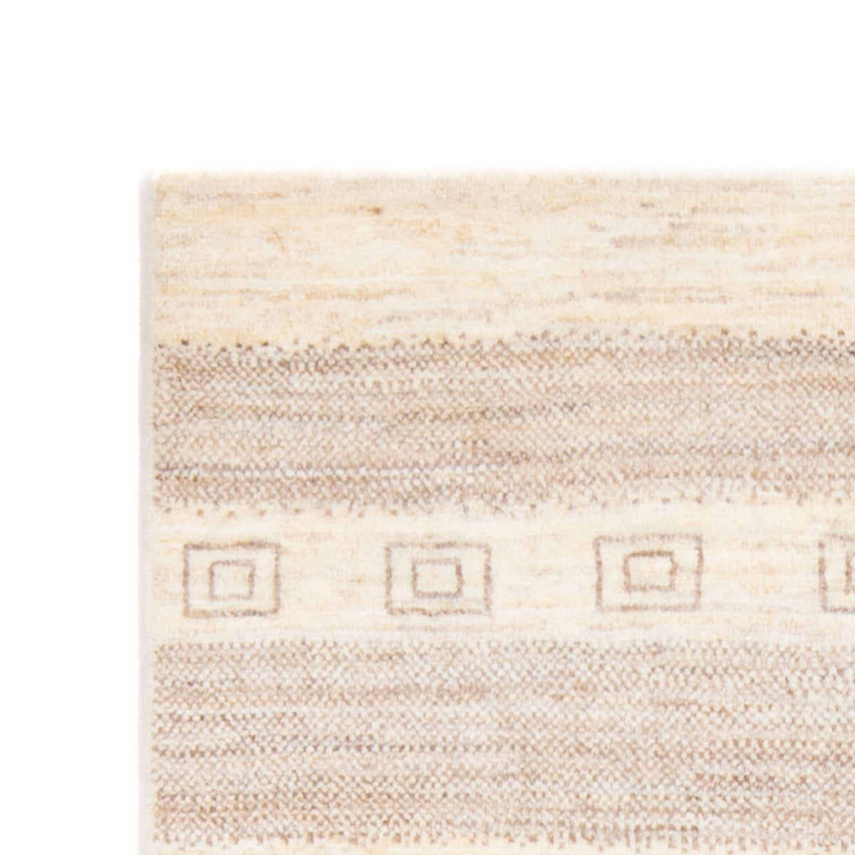 Gabbeh-tæppe - Persisk - 151 x 100 cm - lys beige