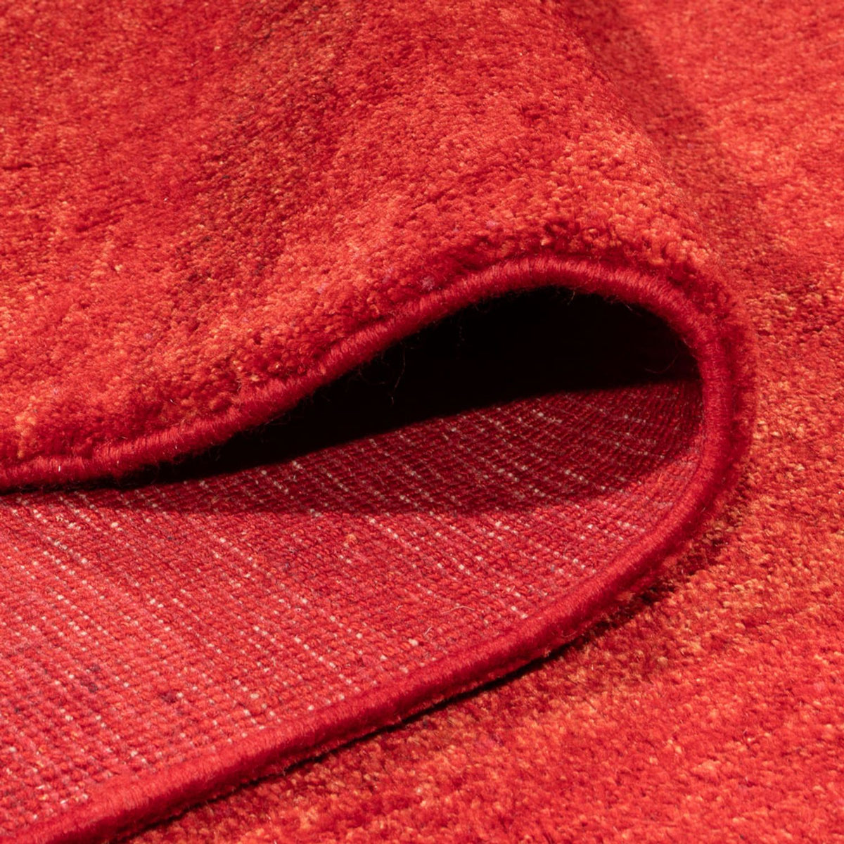 Gabbeh-tæppe - Persisk - 380 x 300 cm - rød