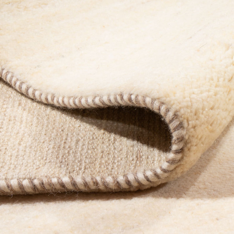 Gabbeh-tæppe - Persisk - 335 x 238 cm - lys beige