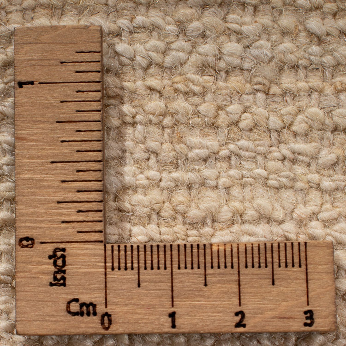 Gabbeh-tæppe - Persisk - 280 x 257 cm - lys beige