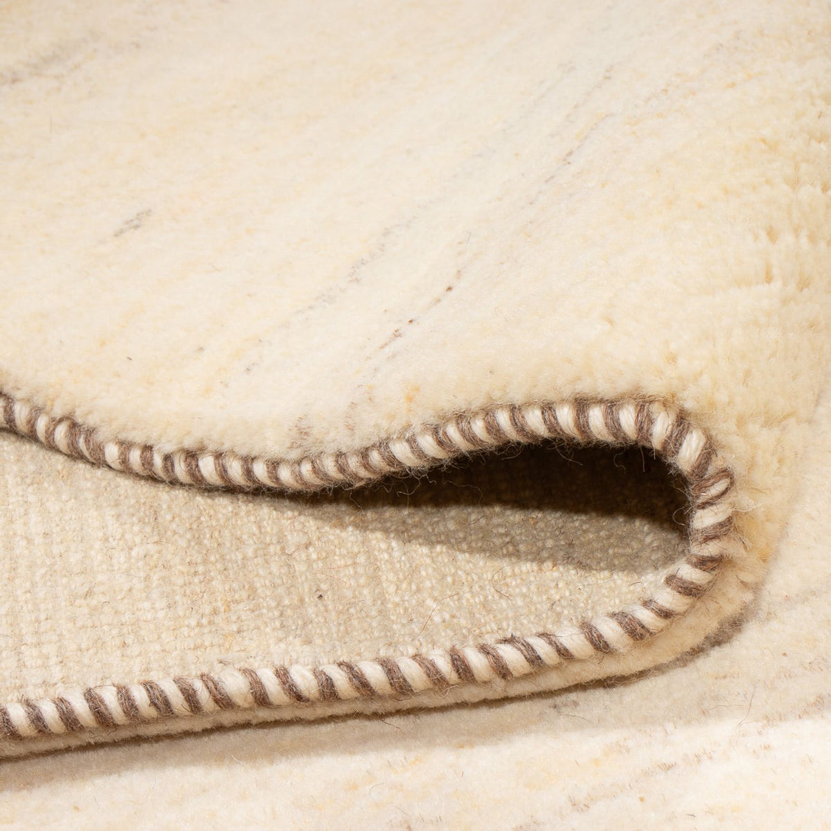 Gabbeh-tæppe - Persisk - 278 x 250 cm - lys beige