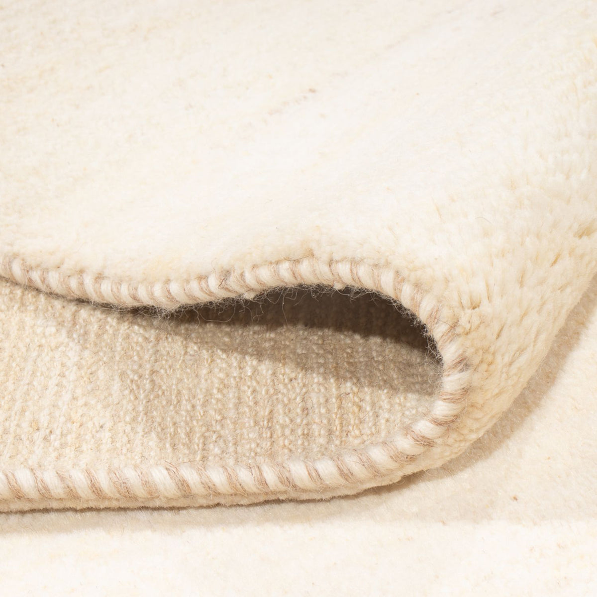 Gabbeh-tæppe - Persisk - 238 x 168 cm - creme