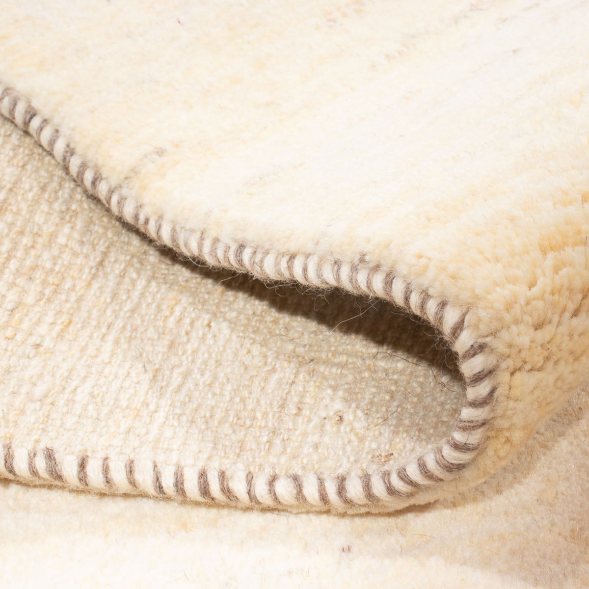 Gabbeh-tæppe - Persisk - 90 x 61 cm - beige