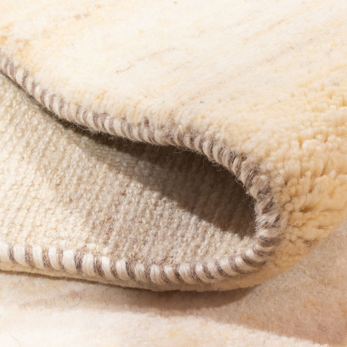 Gabbeh-tæppe - Persisk - 94 x 61 cm - beige