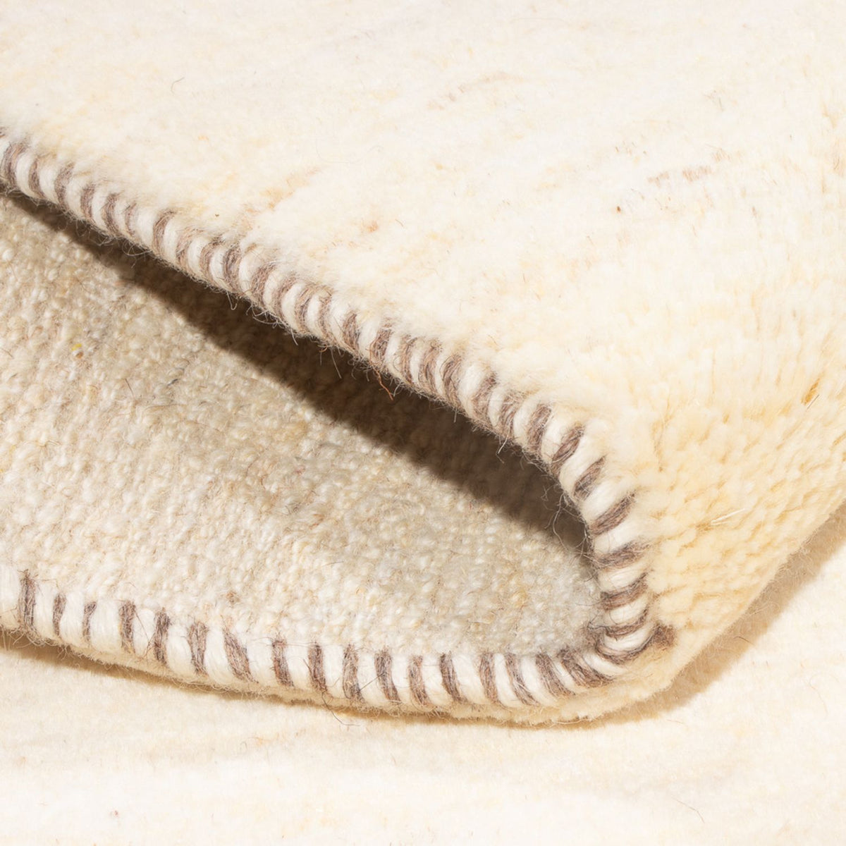 Gabbeh-tæppe - Persisk - 92 x 61 cm - beige