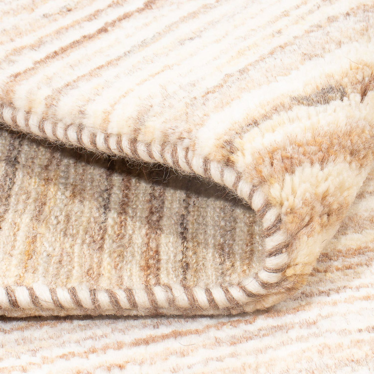 Gabbeh-tæppe - Persisk - 147 x 100 cm - beige