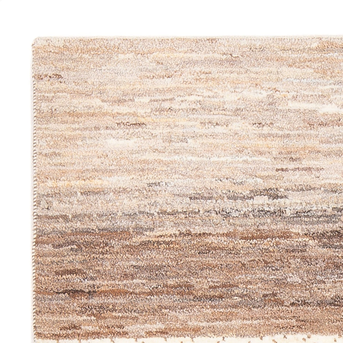 Gabbeh-tæppe - Persisk - 130 x 107 cm - natur