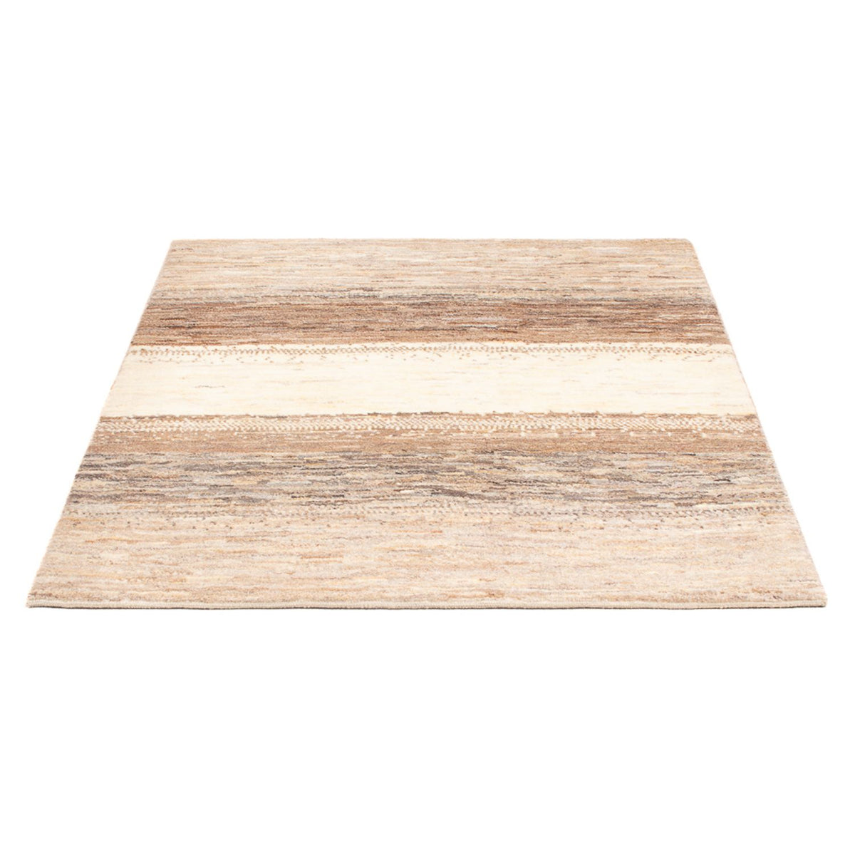 Gabbeh-tæppe - Persisk - 130 x 107 cm - natur