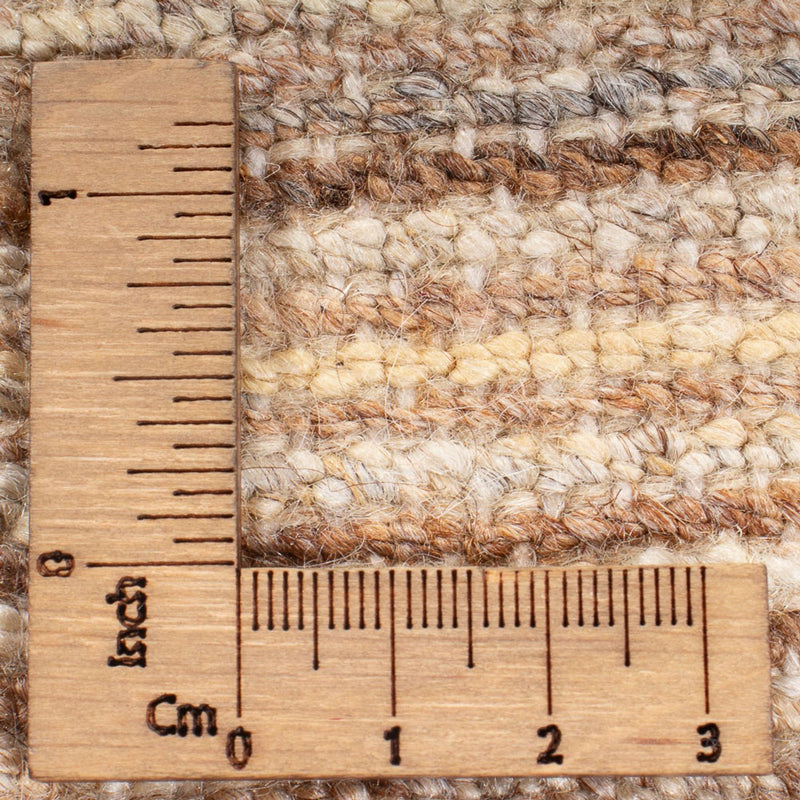 Gabbeh-tæppe - Persisk firkantet  - 184 x 158 cm - lys beige