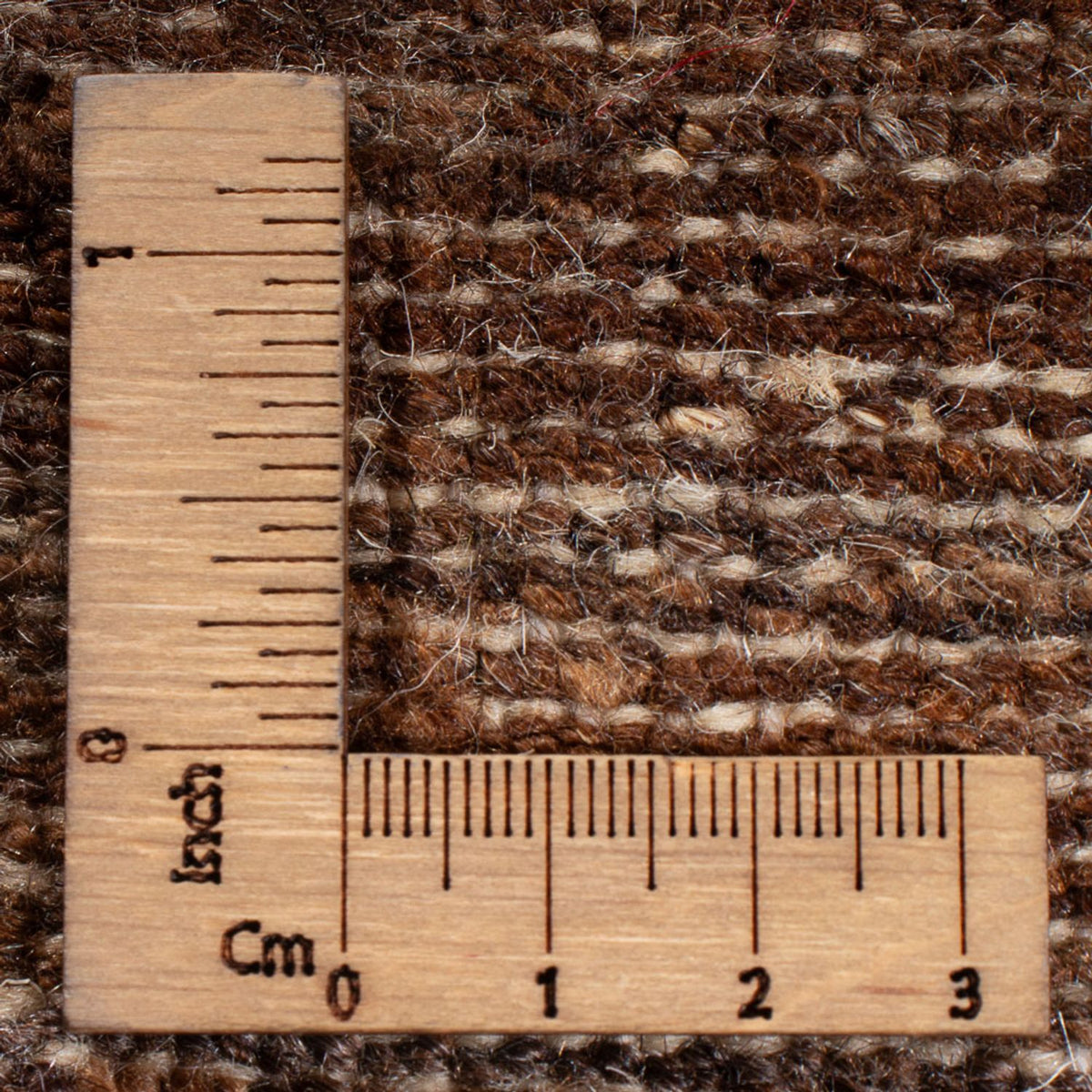 Gabbeh-tæppe - Persisk - 248 x 215 cm - mørkebrun