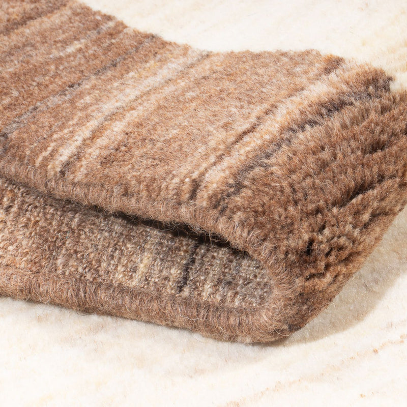 Løber Gabbeh-tæppe - Persisk - 225 x 84 cm - natur