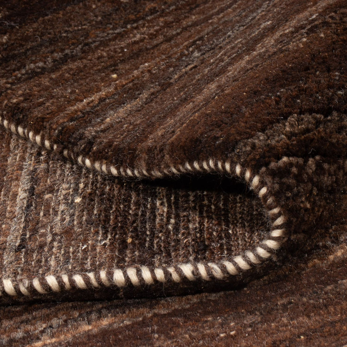 Gabbeh-tæppe - Persisk - 230 x 168 cm - mørk kamel