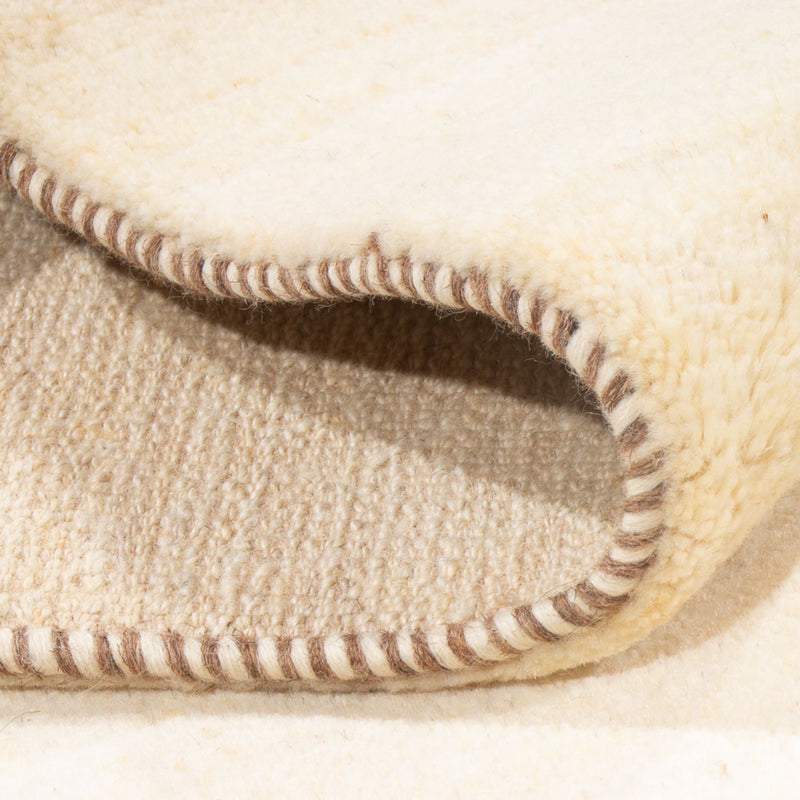 Gabbeh-tæppe - Persisk - 241 x 166 cm - lys beige