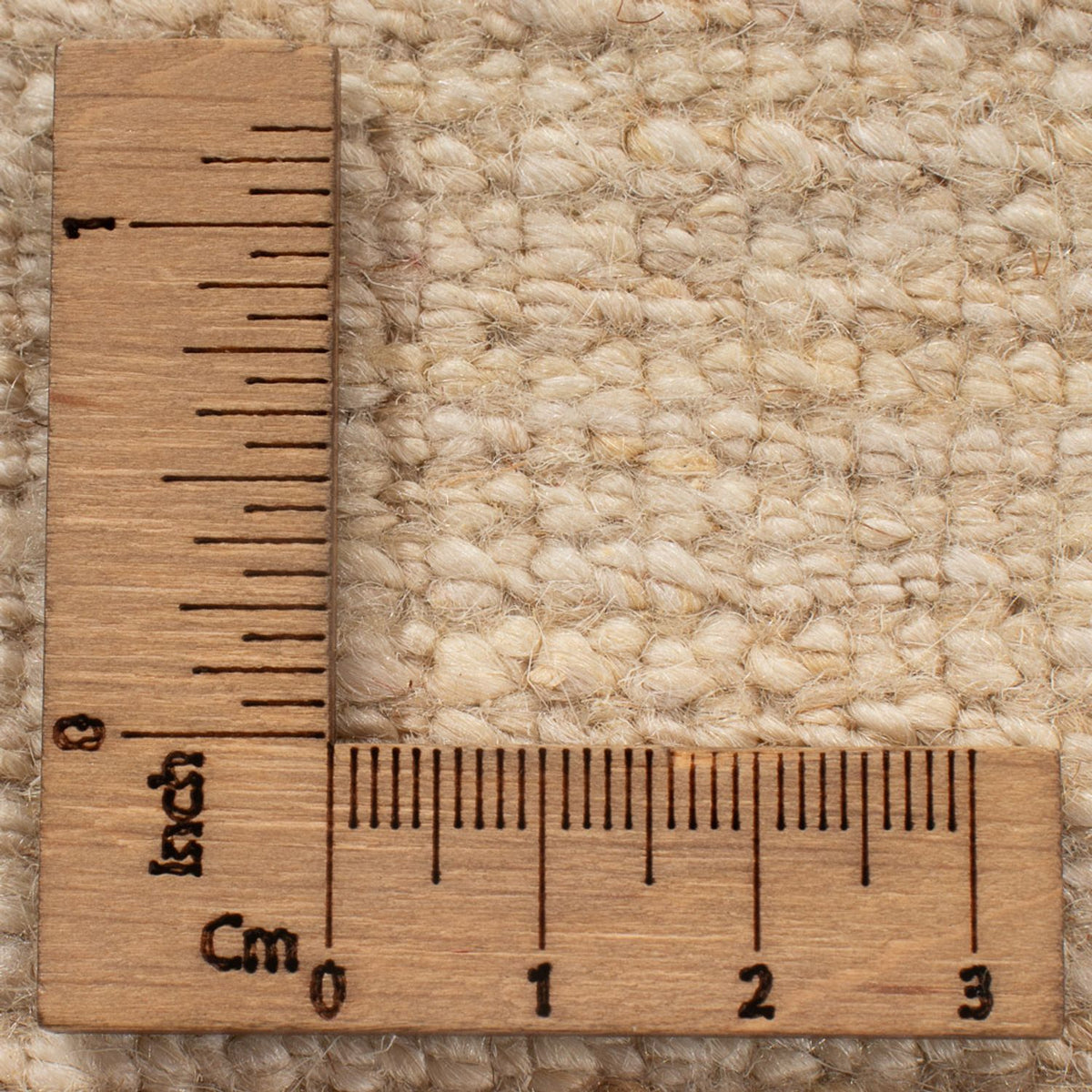 Gabbeh-tæppe - Persisk - 235 x 173 cm - lys beige