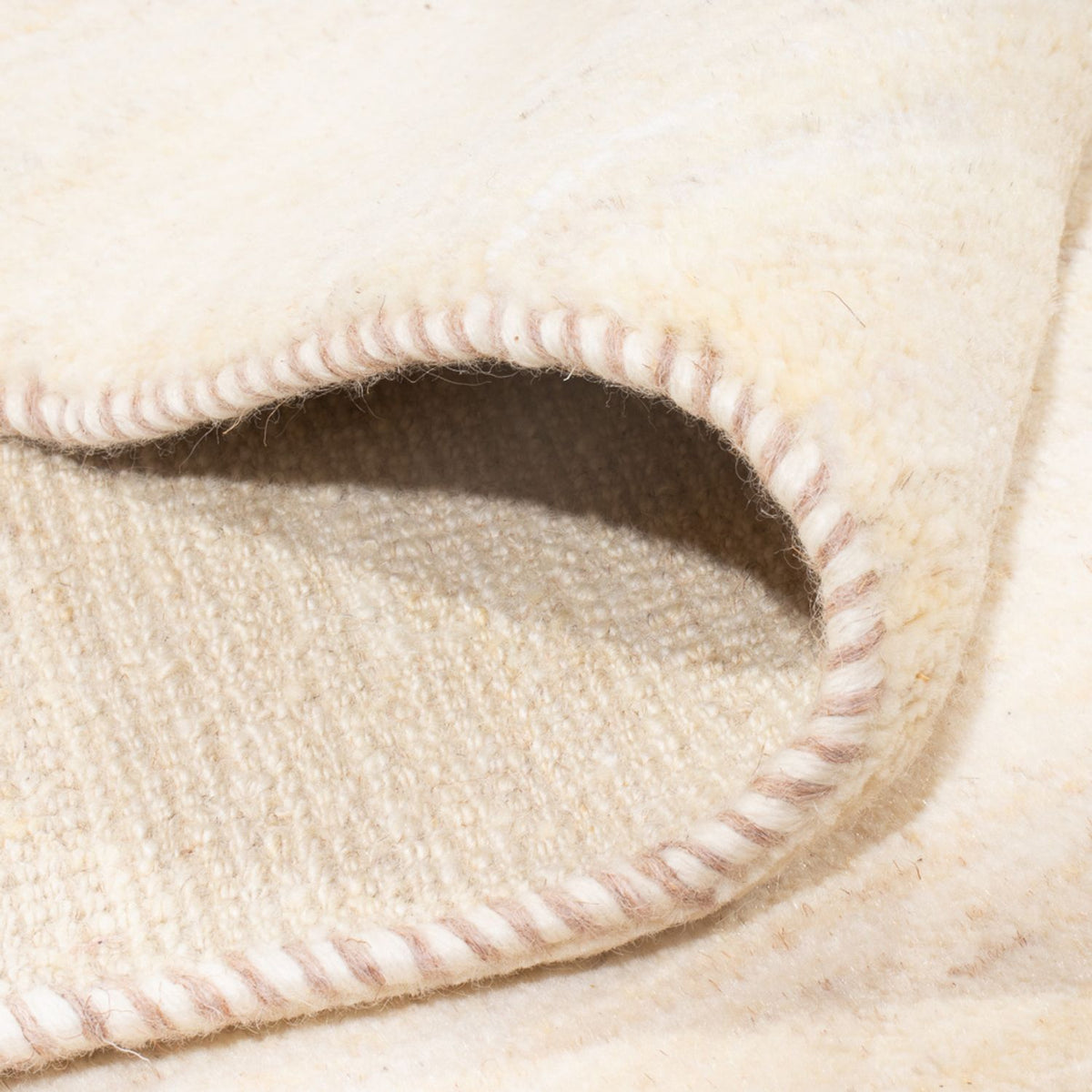 Gabbeh-tæppe - Persisk - 318 x 212 cm - hvid