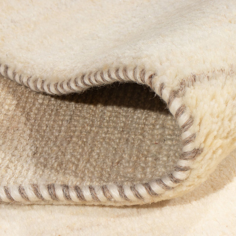 Gabbeh-tæppe - Persisk - 218 x 158 cm - lys beige