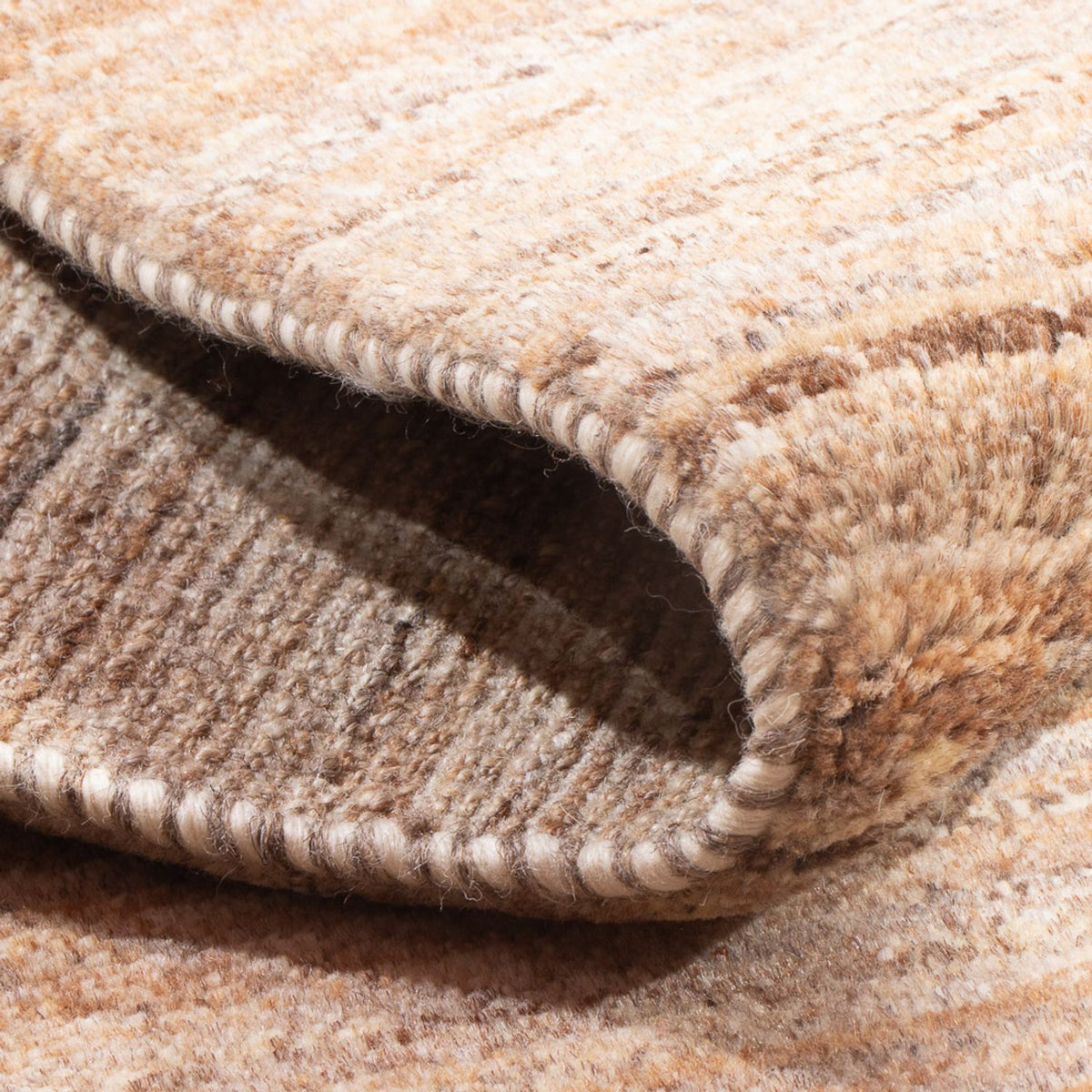 Gabbeh-tæppe - Persisk - 95 x 60 cm - brun