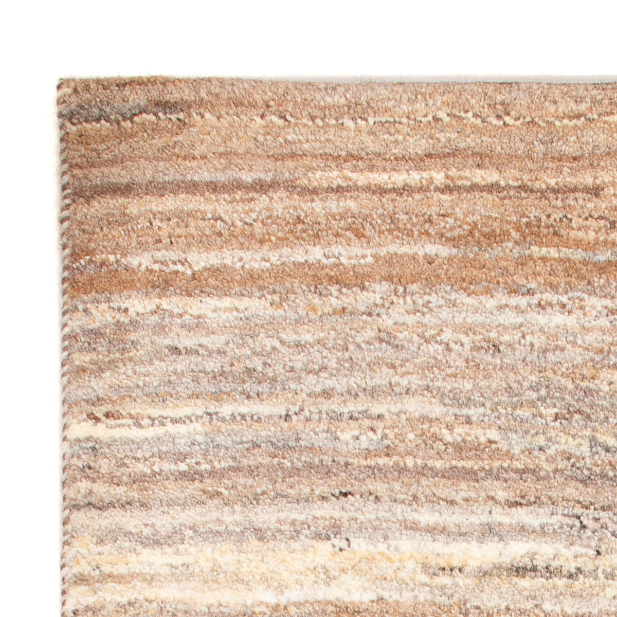 Gabbeh-tæppe - Persisk - 96 x 61 cm - lys brun