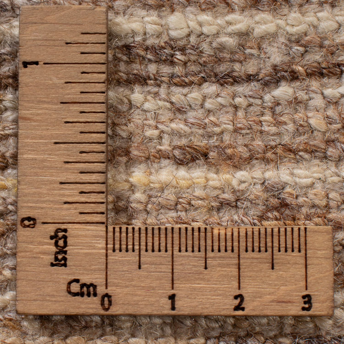 Gabbeh-tæppe - Persisk - 91 x 58 cm - lys brun