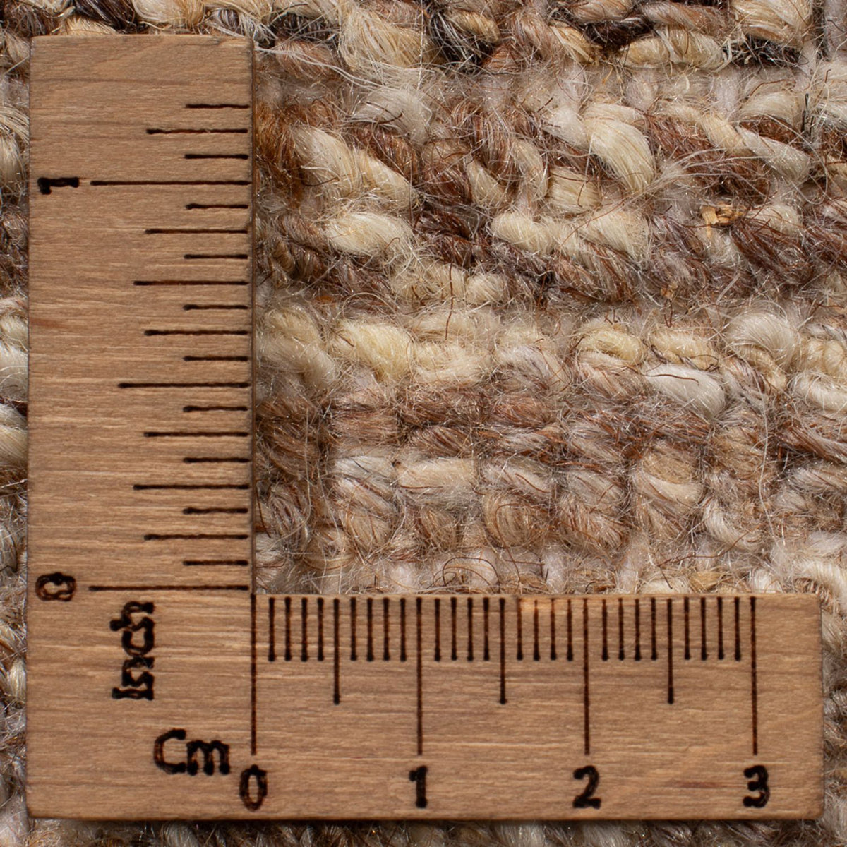 Gabbeh-tæppe - Persisk - 92 x 62 cm - lys beige