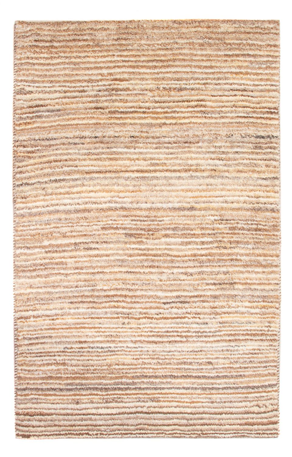 Gabbeh-tæppe - Persisk - 93 x 58 cm - lys beige