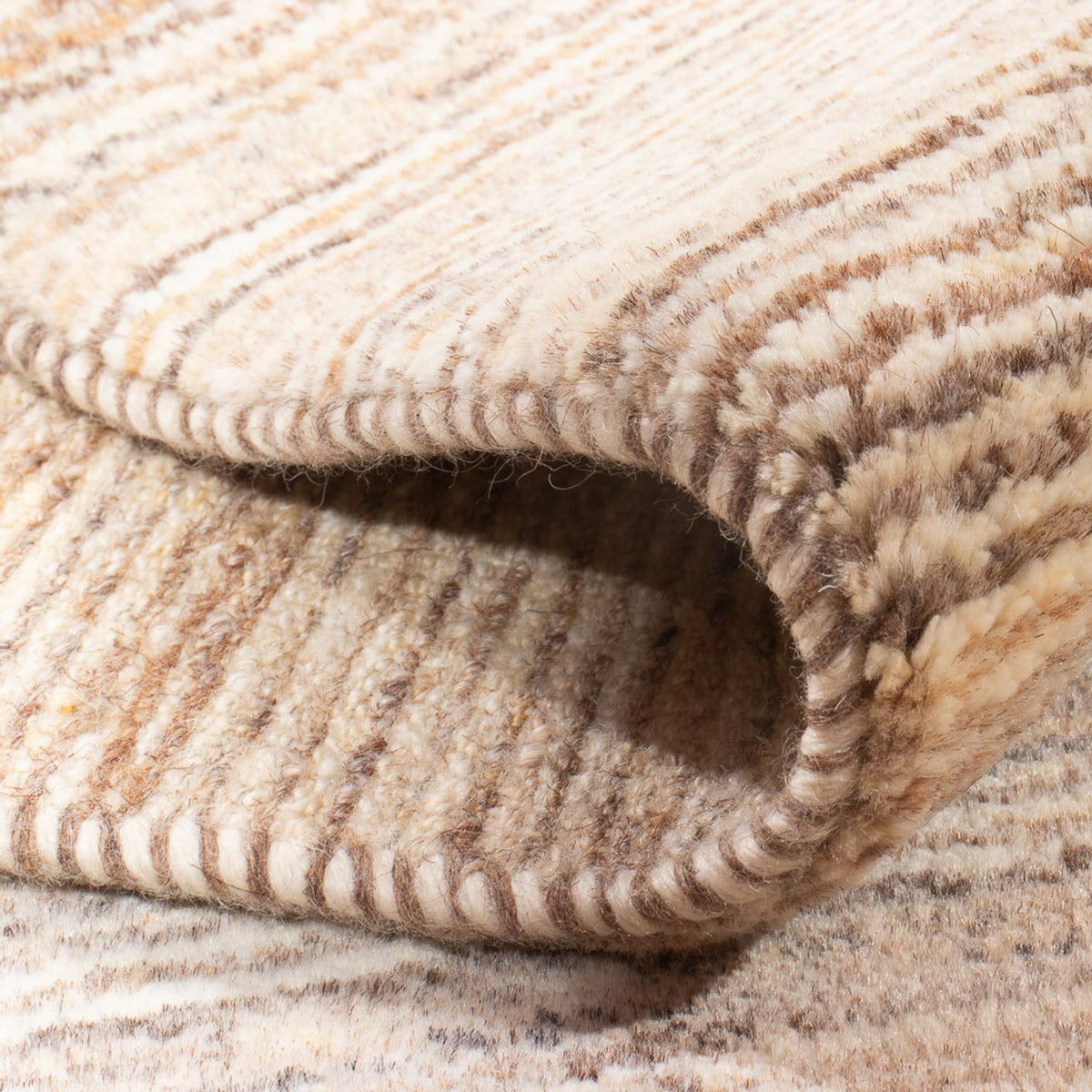 Gabbeh-tæppe - Persisk - 96 x 61 cm - lys beige