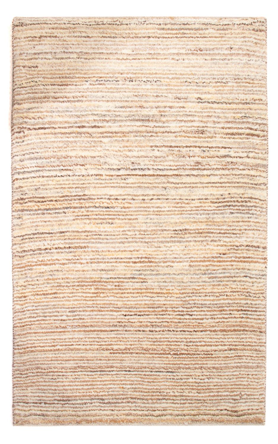 Gabbeh-tæppe - Persisk - 93 x 58 cm - lys beige