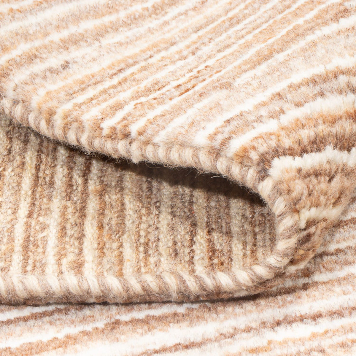 Gabbeh-tæppe - Persisk - 140 x 98 cm - beige
