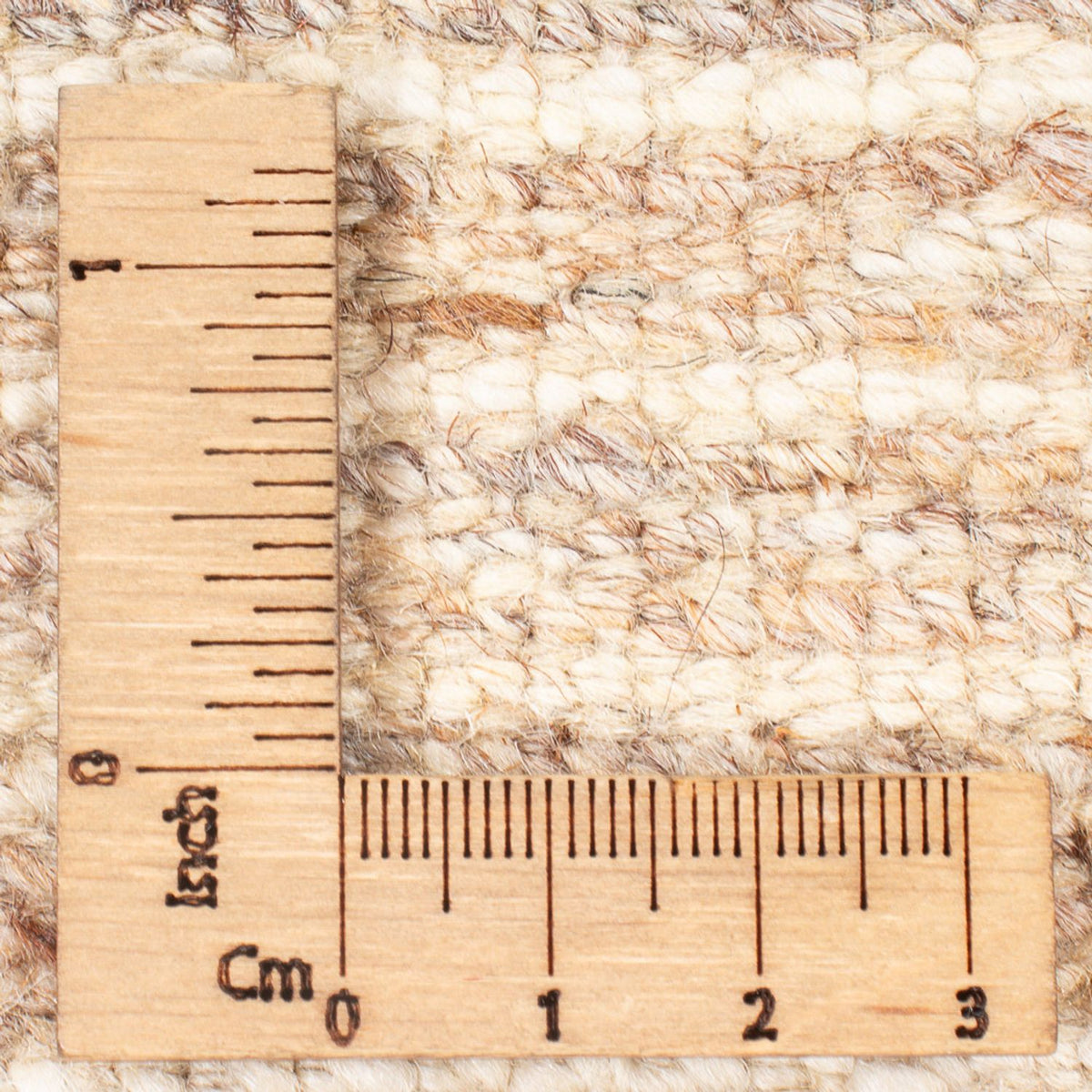 Gabbeh-tæppe - Persisk - 140 x 98 cm - beige