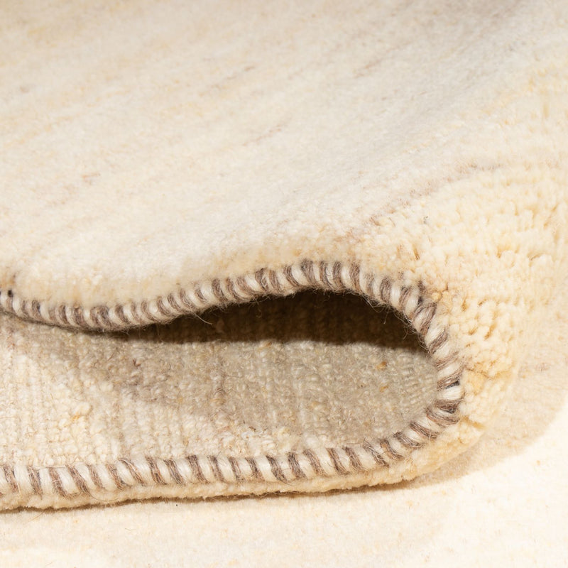 Gabbeh-tæppe - Persisk - 226 x 174 cm - lys beige