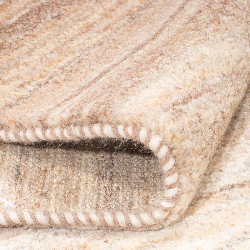 Løber Gabbeh-tæppe - Persisk - 333 x 77 cm - natur