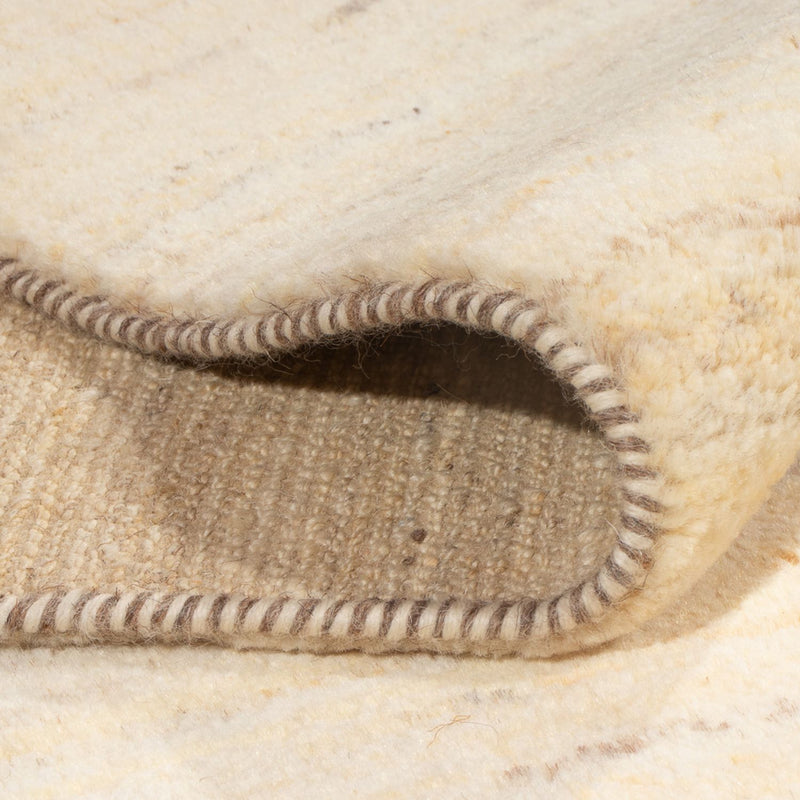 Gabbeh-tæppe - Persisk - 231 x 174 cm - lys beige