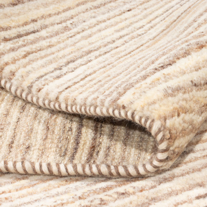 Gabbeh-tæppe - Persisk - 244 x 172 cm - lys beige