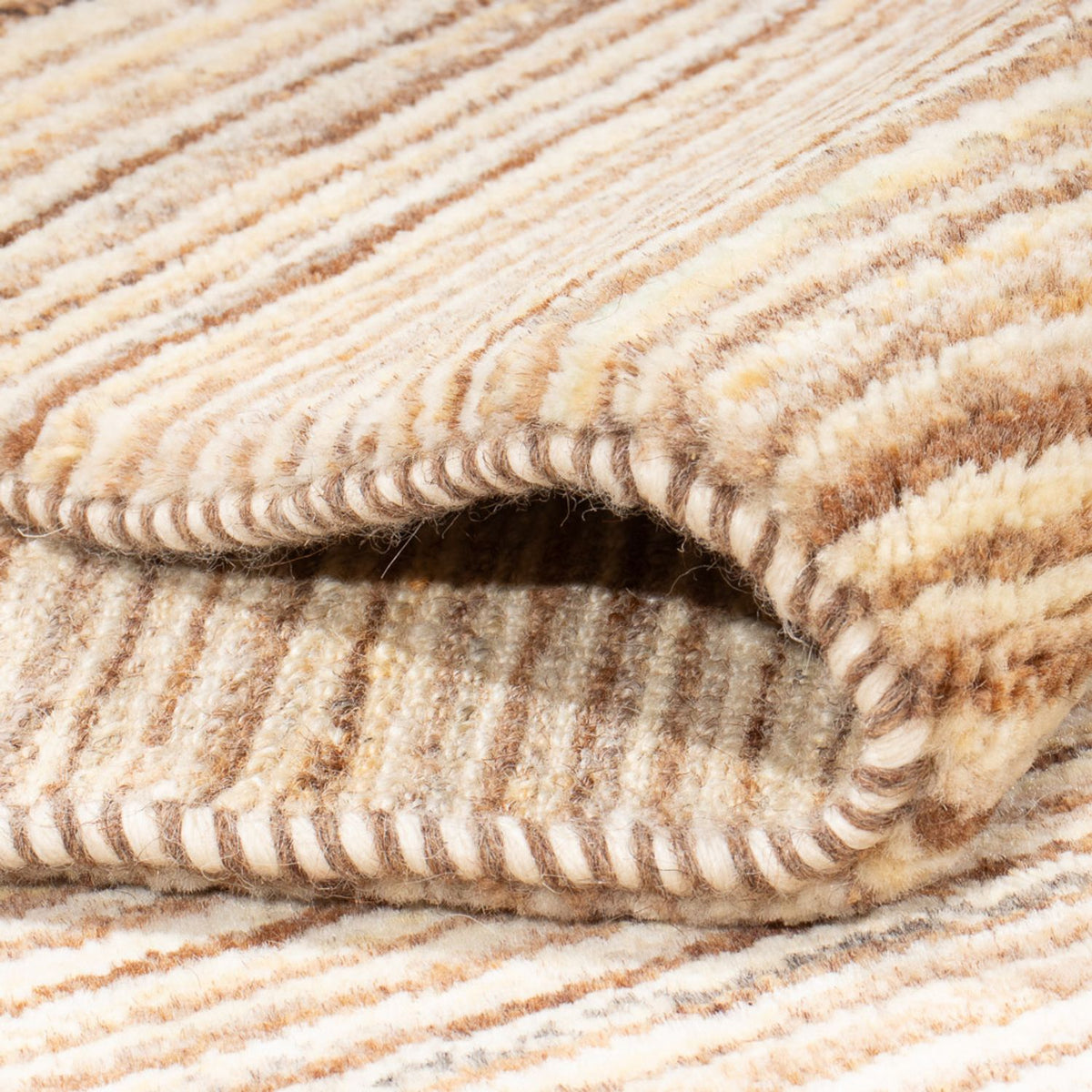 Gabbeh-tæppe - Persisk - 240 x 170 cm - lys brun