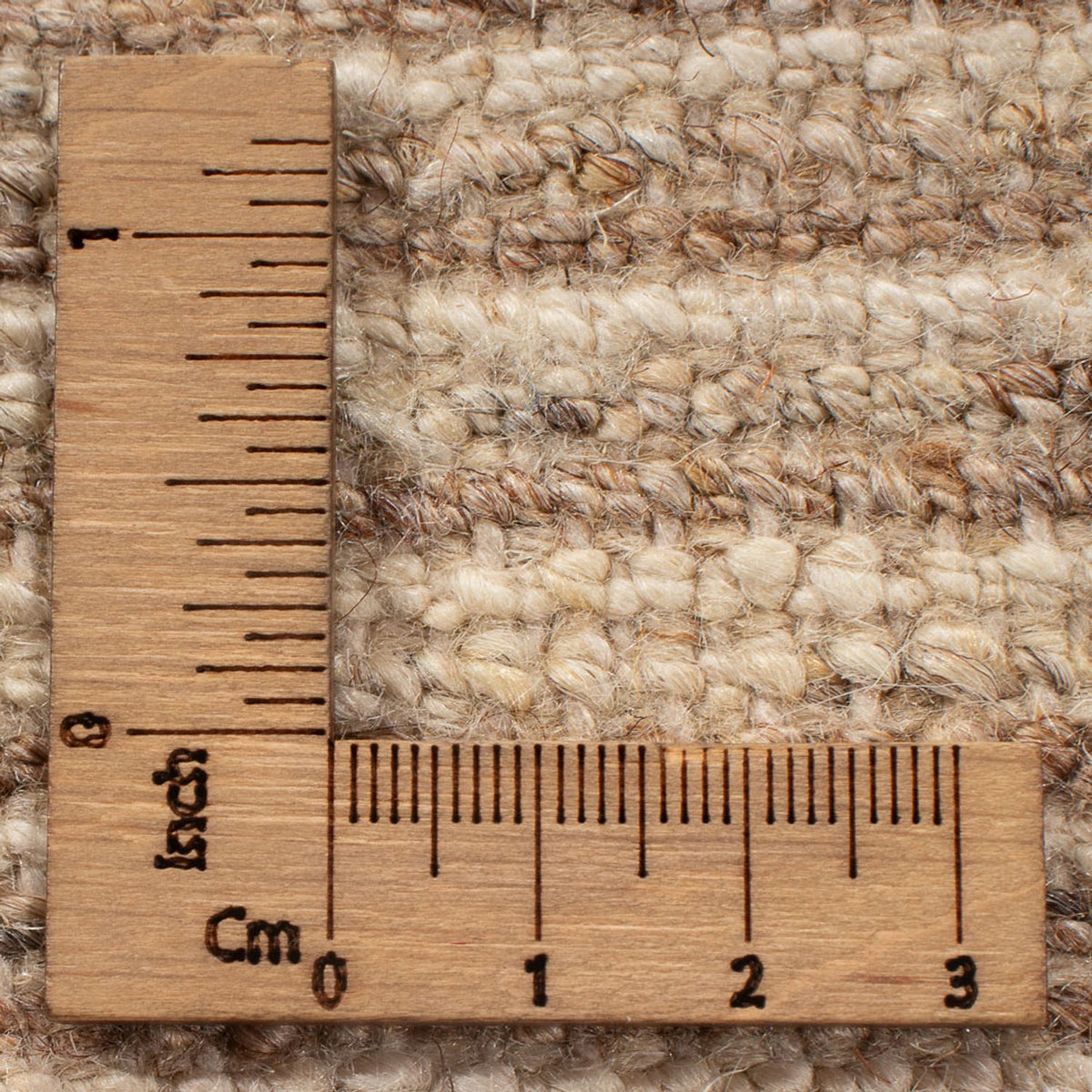 Gabbeh-tæppe - Persisk - 233 x 175 cm - lys beige