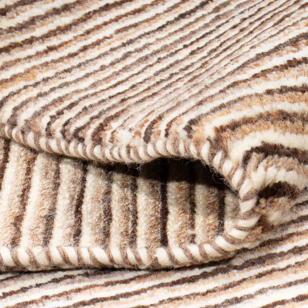 Gabbeh-tæppe - Persisk - 243 x 172 cm - mørkebrun