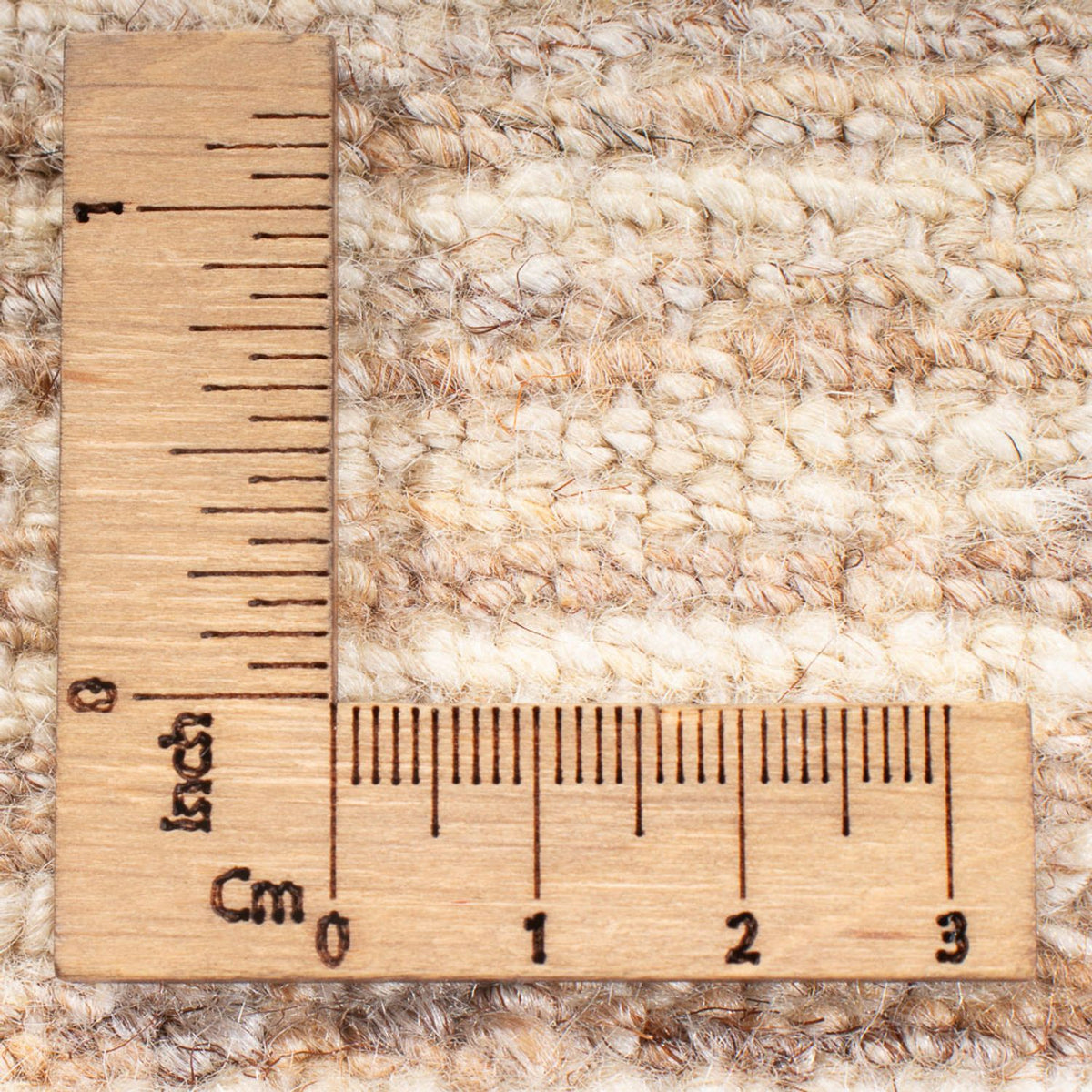 Gabbeh-tæppe - Persisk - 204 x 152 cm - mørk beige