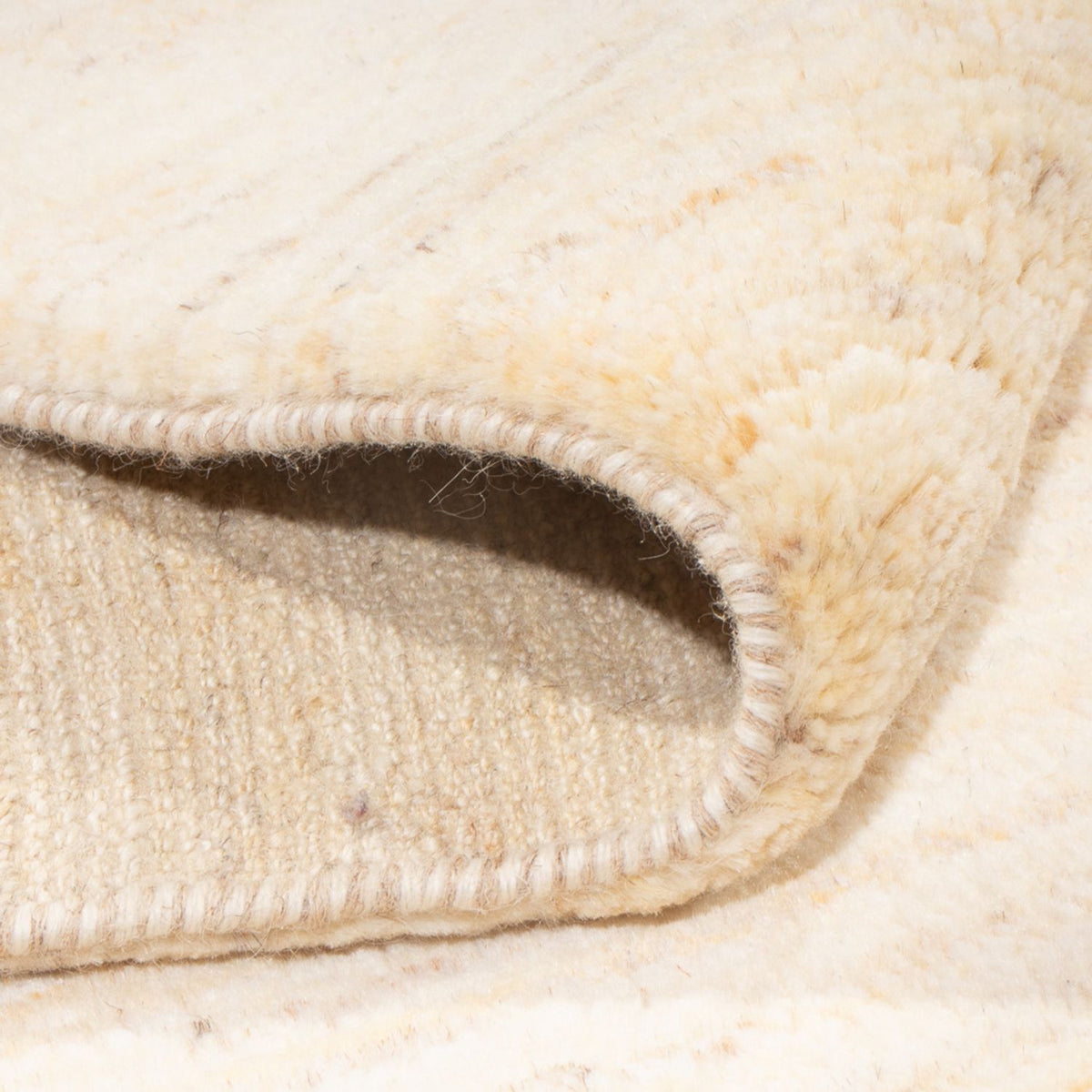 Gabbeh-tæppe - Persisk - 288 x 197 cm - hvid