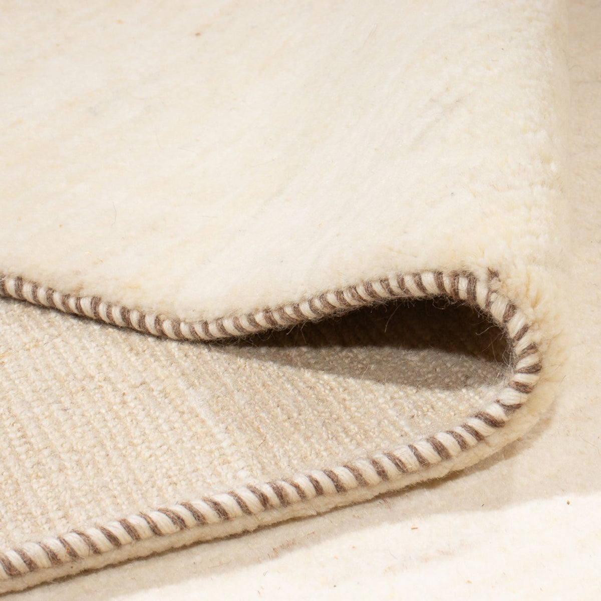 Gabbeh-tæppe - Persisk - 278 x 260 cm - lys beige