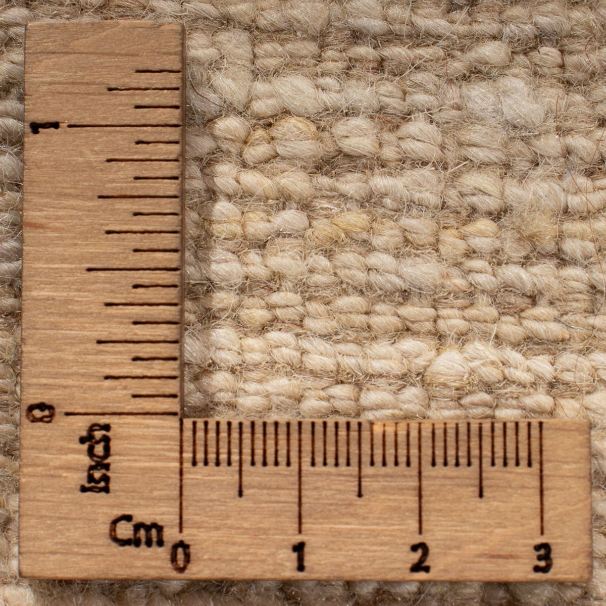 Gabbeh-tæppe - Persisk - 242 x 182 cm - naturlig hvid