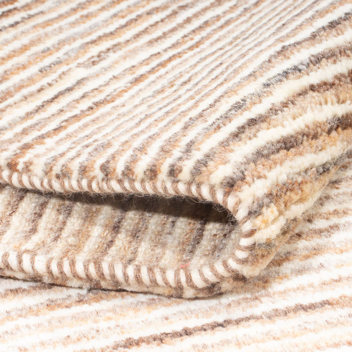 Gabbeh-tæppe - Persisk - 194 x 152 cm - beige