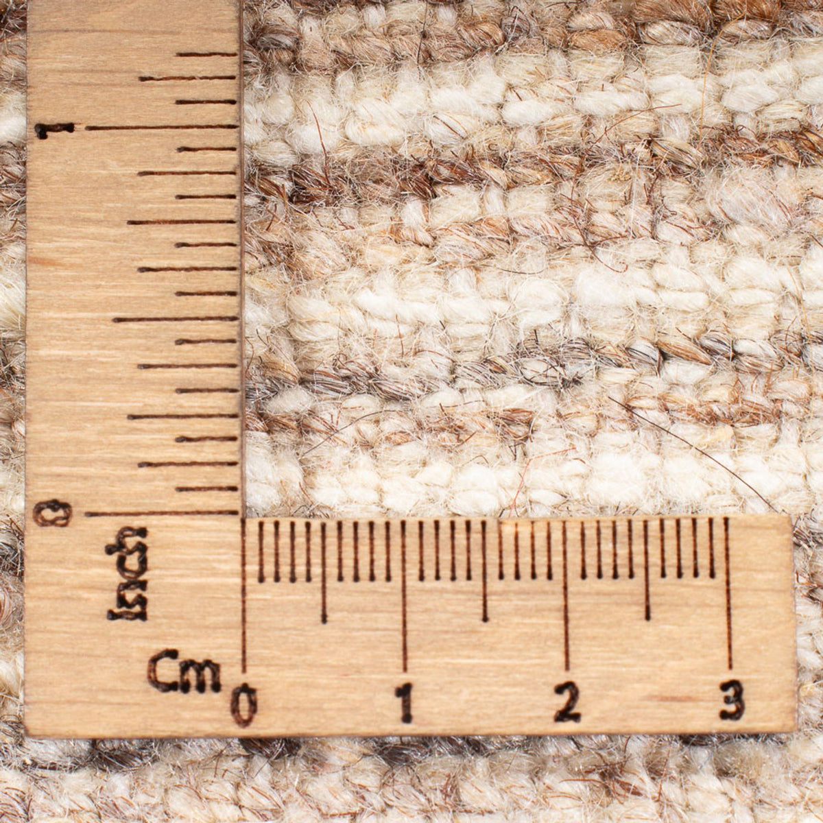 Gabbeh-tæppe - Persisk - 194 x 152 cm - beige