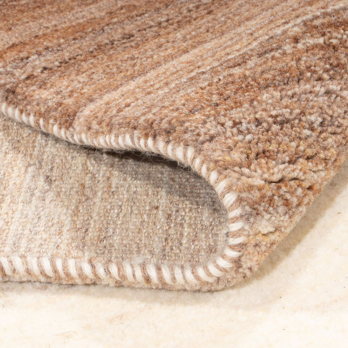 Løber Gabbeh-tæppe - Persisk - 330 x 71 cm - natur