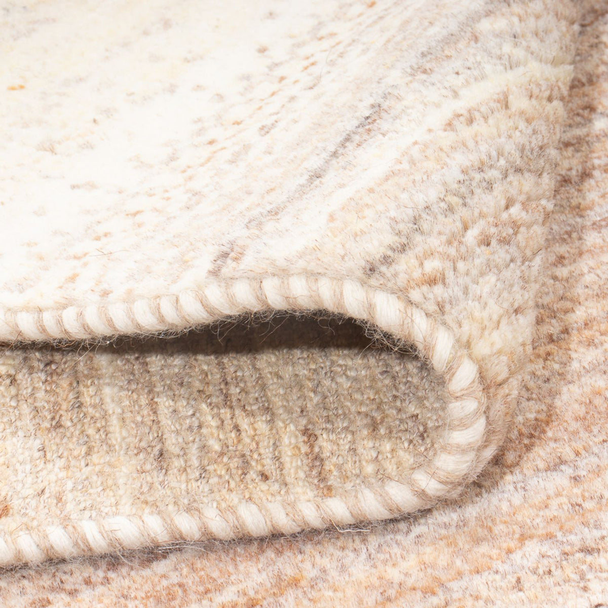 Løber Gabbeh-tæppe - Persisk - 246 x 82 cm - natur