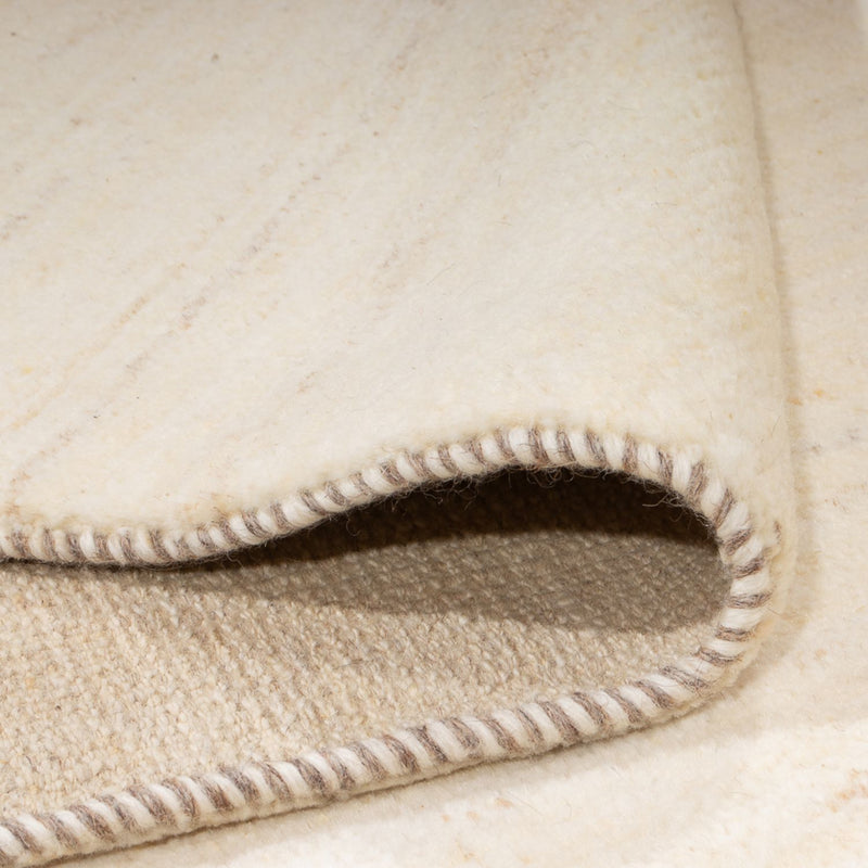 Gabbeh-tæppe - Persisk - 260 x 167 cm - naturlig hvid