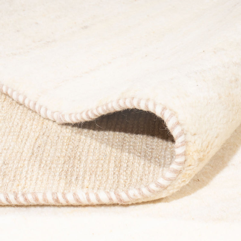 Gabbeh-tæppe - Persisk - 252 x 190 cm - lys beige