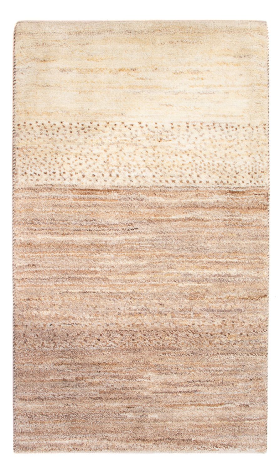 Gabbeh-tæppe - Persisk - 97 x 59 cm - lys beige