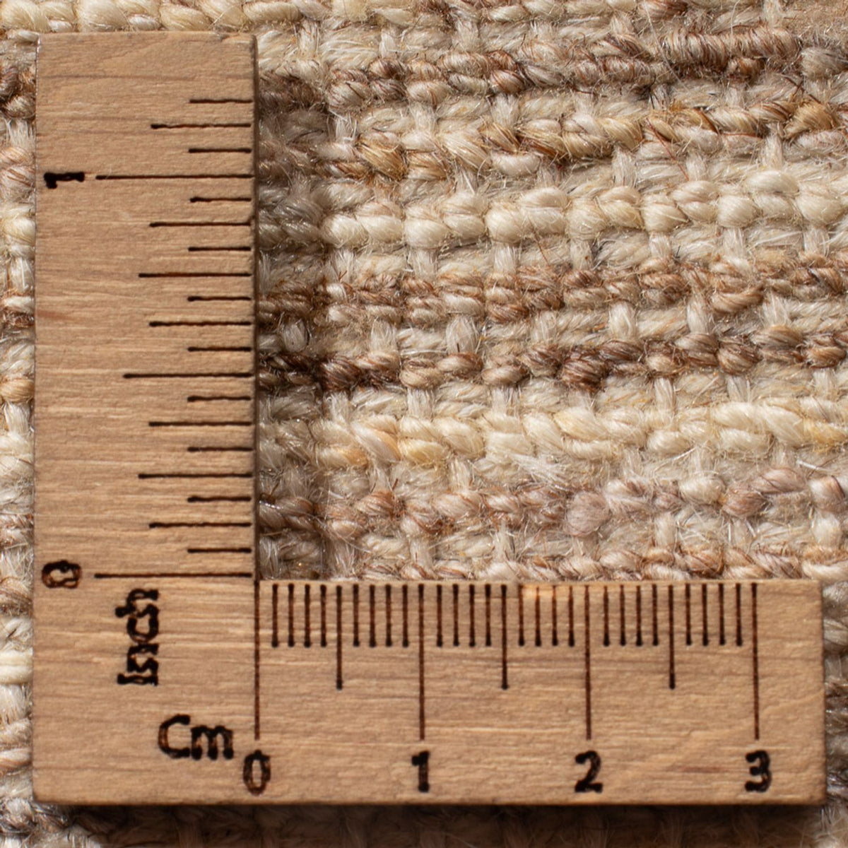 Gabbeh-tæppe - Persisk - 93 x 57 cm - lys beige